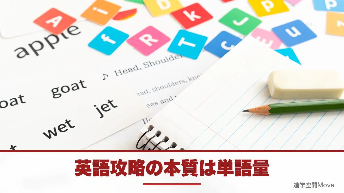 英語攻略の本質は単語量