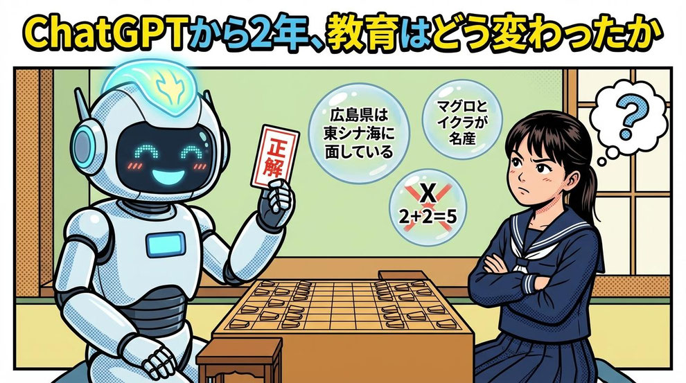 ChatGPTから2年、教育はどう変わったか ─ AI時代に求められる「批判的思考力」の正体