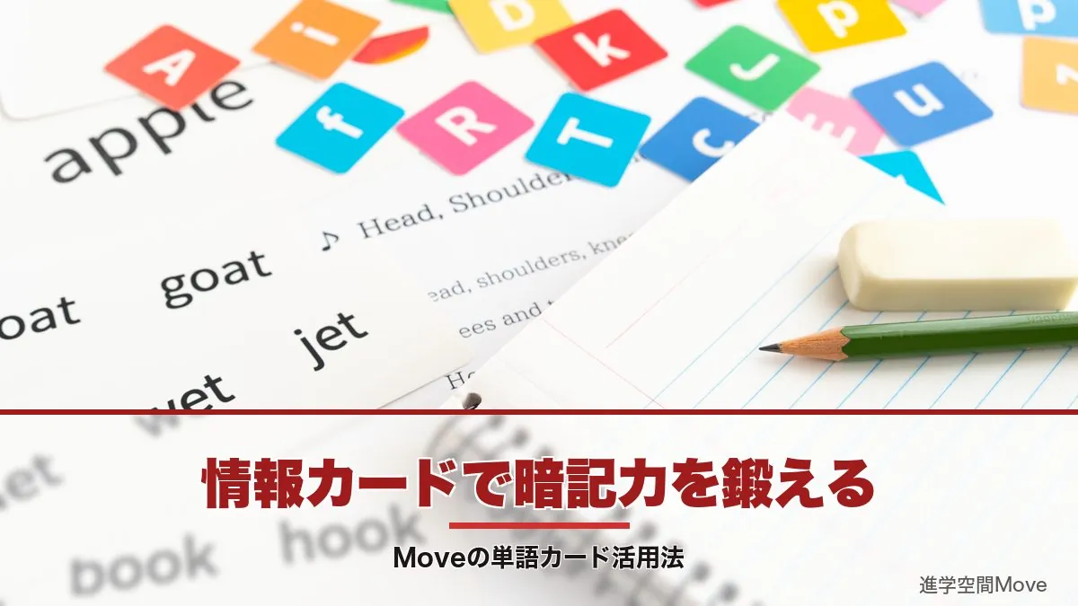 情報カードで暗記力を鍛える｜Moveの単語カード活用法